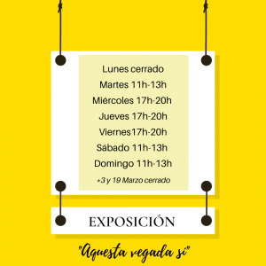 Exposición pintura horarios